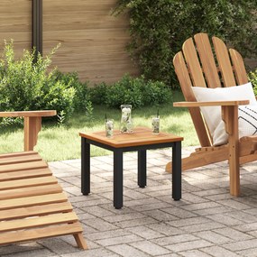 vidaXL Masă laterală de grădină 45x45x38 cm Lemn Masiv de Acacia