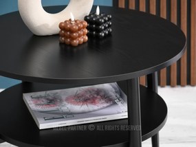 Măsuță de cafea Randolf S (negru). 1111691