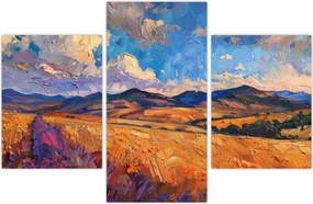 Tablou - Pictură în ulei de peisaj (90x60 cm)