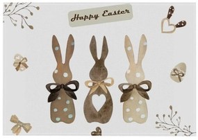 Set de masa HAPPY EASTER 30x45 cm alb