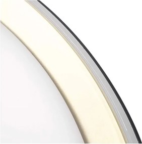 Plafonieră LED reglabilă ILVI LED/30W/230V 2700-6500K Ø 40 cm negru/alamă+telecomandă