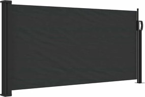 vidaXL Copertina laterală retractabilă, negru, 100x300 cm