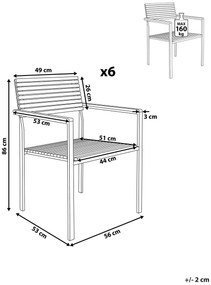 Set scaune 4 buc. Veneto (lemne deschis). 1011516