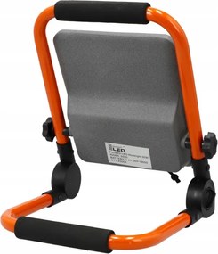 Proiector LED reîncărcabil cu stativ LED/30W/3,2V 4500K 5000 mAh IP65 portocaliu