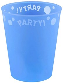Party Blue Ceașcă albastră premium din plastic micro 250 ml