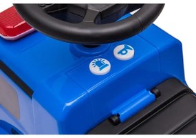 Bicicletă fără pedale Mercedes C-Class mașină de poliție, albastru