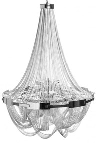 Candelabru elegant design clasic Royal XL 70cm, argintiu