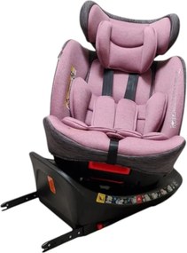 Scaun Auto cu Isofix Baby Care™ BS10P, Cu rotire 360 grade, Omologare R-129 i-Size, 0-36 kg, Tetiera reglabila, Transformabil in scoica auto, Sistem