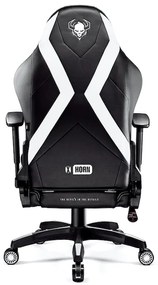 Scaun gaming Diablo X-Horn 2.0 Normal Size: Negru-alb Diablochairs