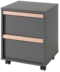 Dulap pentru copii gri închis 48x60 cm London – Vipack