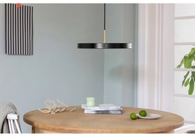 Lustră neagră LED cu abajur din metal ø 43 cm Asteria Medium – UMAGE