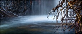 Tablou - Laguna de iarnă (120x50 cm)