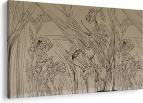 Tablou - Contururile plantelor (90x60 cm)