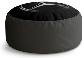 Taburet Circle logo 3 mască, negru