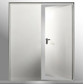 Usa metalica dubla blat 65 mm din otel si izolatie termica   vata minerala 1600(800+800), 2400, ST