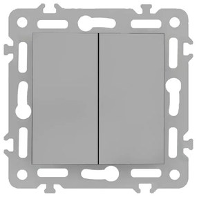 Nova comutator candelabru 10A 250V fără cadru 105 gri