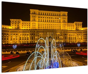 Tablou - Palatul Parlamentului, București, România (90x60 cm)