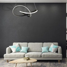 Lustră LED pe cablu CAPPIO LED/36W/230V neagră