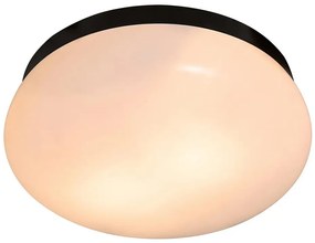 Plafonieră pentru baie Nordlux FOAM 2xE27/55W/230V IP44 negru