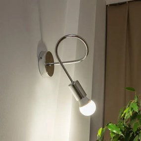 Aplica de perete OXFORD 1xE27/15W/230V crom lucios