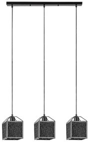 Lustră pe cablu Rabalux 72219 SAMILO 3xE27/40W/230V negru