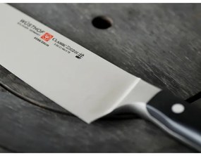 Wüsthof CLASSIC IKON set 7 cuțite bucătărie, suport, frasin/negru
