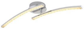 Lustră LED aplicată pentru baie JULES 2xLED/6W/230V IP44 Globo 67169-12IP