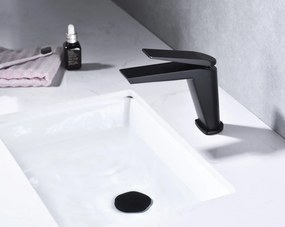 Baterie lavoar Premium, Modern Edition 5006-1, Negru