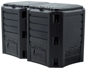 Compostor 800L Black MODULE COMPOGREEN