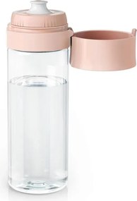 Sticlă filtrantă pentru apă Brita Fill & Go Vital, 600 ml, filtre MicroDisc, fără BPA, roz