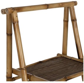 Etajeră în culoare naturală din bambus 48x152x50 cm Manali – Ixia