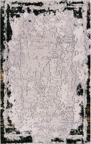 Covor Modern Living , Dormitor Dreptunghiular Antic 7557AL Antracit (Alege dimensiunea: 100 x 200)