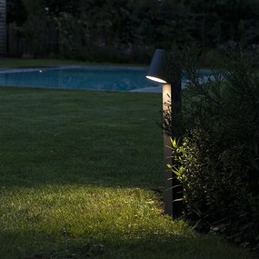 Lampa de podea moderna pentru exterior antracit cu LED inclus - Uma