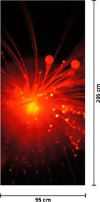 Fototapet pentru ușă - Scântei abstract (95x205cm)