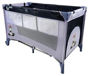 COSING - Pătuț de călătorie ADAM, reglabil, Zebra Gri