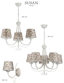 Jupiter 1495 - corp de iluminat perete SUSAN 1xE27/60W/230V