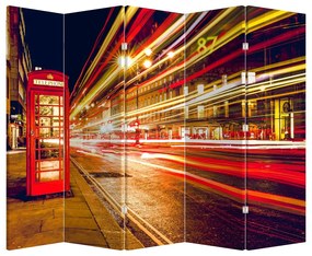 Paravan - Căsuța telefonică roșie din Londra (210x170 cm)