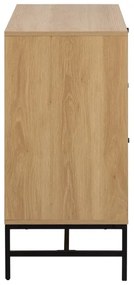 Comodă cu sertare OLIVIA, stejar