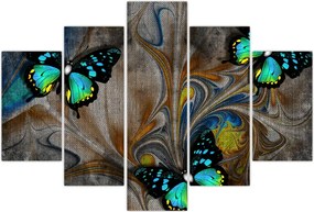 Tablou - Fluturi strălucitori în imagine (150x105 cm)