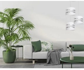 Lustră pe cablu HELEN 3xE27/15W/230V alb