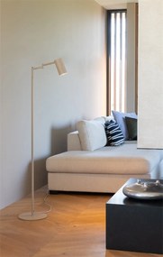 Lampa de podea din metal cu brat articulat Bilbao bej