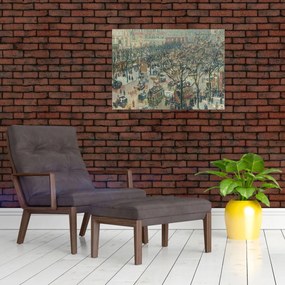 Tablou - Camille Pissarro, Boulevard des Italiens, Morning, Sunlight, reproducere (70x50 cm)