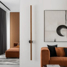 Aplică LED Brilagi WOODY LINE LED/12W/230V stejar