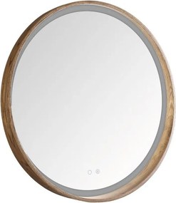 Zuma Line 3123-2-LED Oglindă de baie încălzită 36W/230V 3000/4000/6000K Ø 80 cm IP44