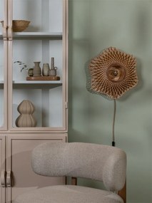 Aplica de perete Eco, Bambus, Madura natural/maro, S