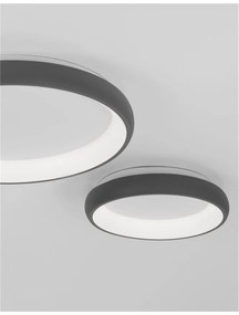 Plafoniera LED moderna design slim 41cm ALBI gri NVL-8105615