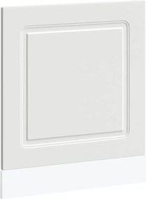 vidaXL Panou pentru mașină de spălat vase "Kalmar" alb de prelucrare