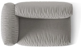 Modul pentru canapea modulară gri deschis (cu colț pe partea stângă ) Martina – Micadoni Home