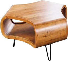 Masuta din lemn de salcam ORGANIC LIVING 70cm