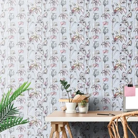 Tapet flori frumoase vintage
